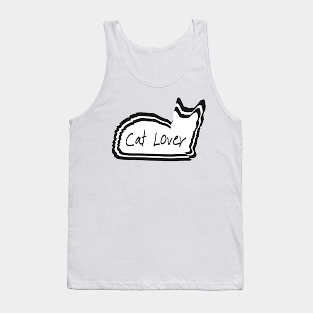 Cat Lover Tank Top by ColaMelon